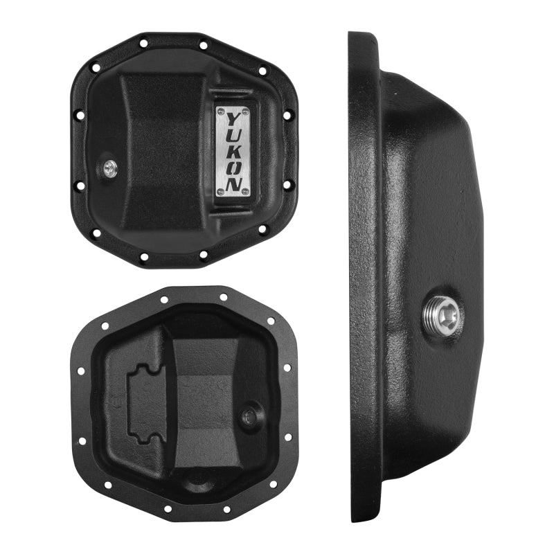 Yukon Gear & Axle YHCC-D44JL-REAR Hardcore Rear Nodular Iron Cover for Jeep Wrangler JL Dana 44/220mm