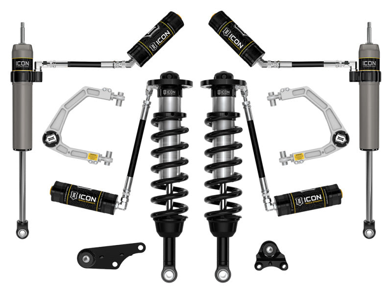 ICON 2024+ Toyota Tacoma 1.25-3in Lift Stage 4 Billet Suspension System w/Triple Rate Springs