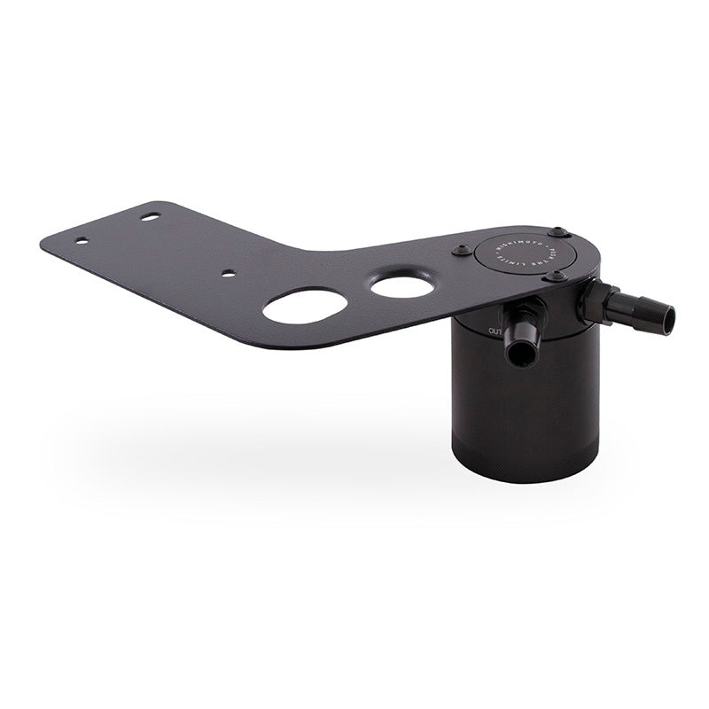 Mishimoto 2015+ Ford Mustang GT Baffled Oil Catch Can Kit - Black - #MMBCC-MUS8-15PBE