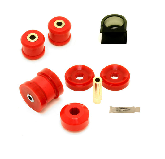 BMR 2010-2015 5th Gen Camaro Front Suspension Bushing Kit (BK008 BK018 BK019) - Black/Red