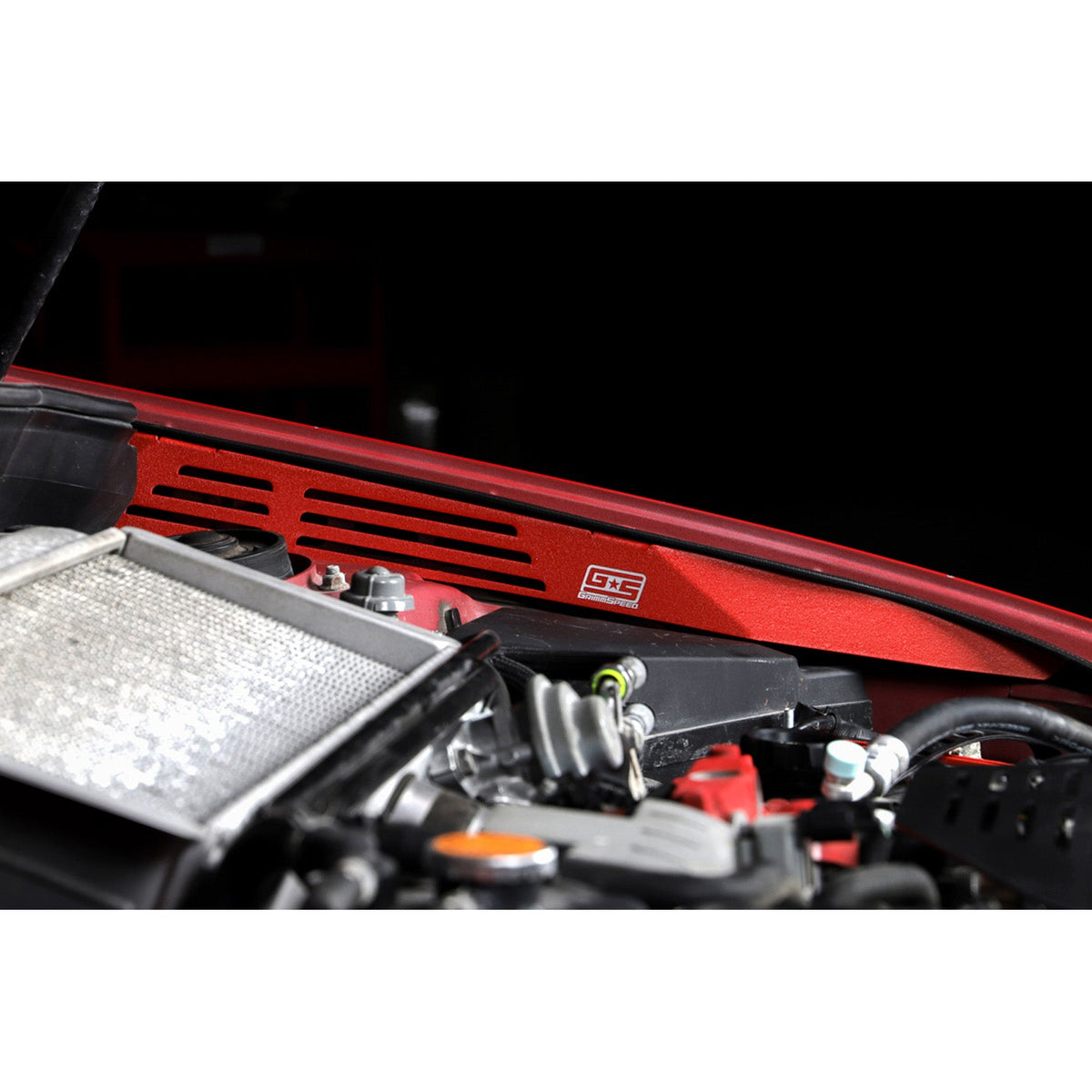 GrimmSpeed GRM096058 for 08-14 Subaru Impreza WRX/STI Fender Shroud - Black
