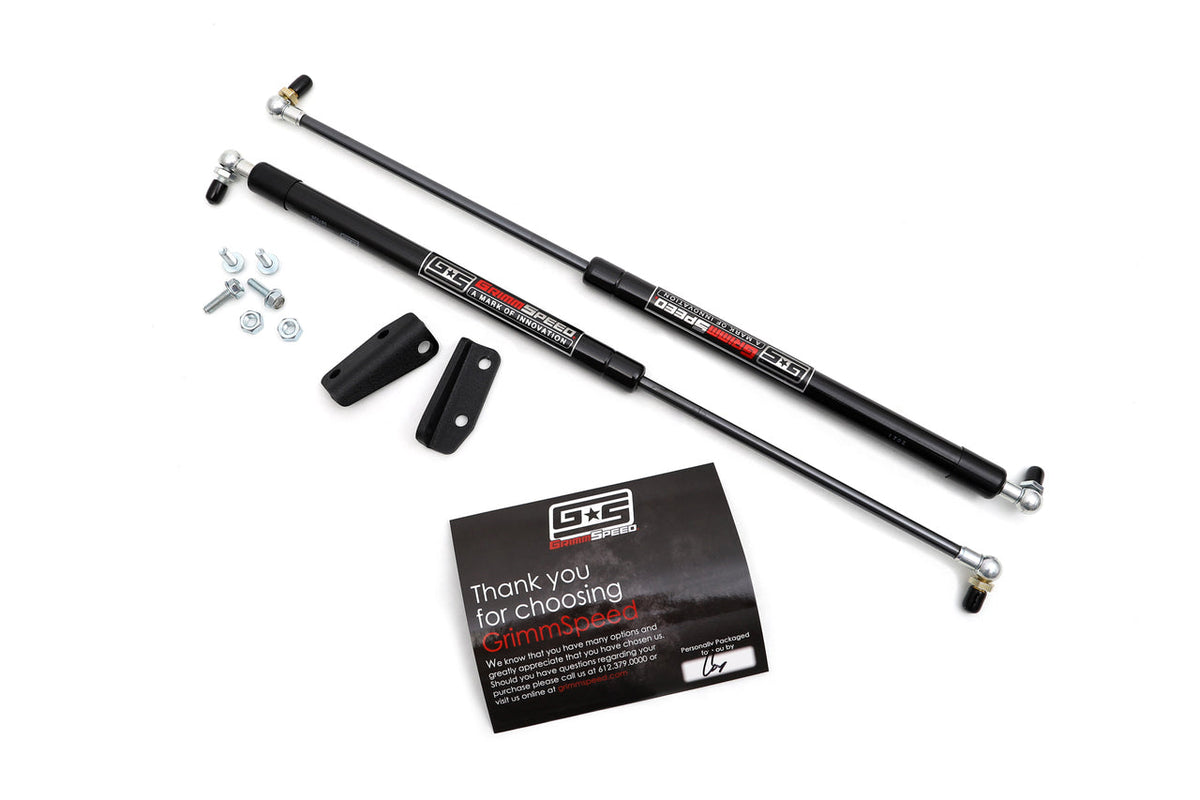 GrimmSpeed GRM097029 for 08-14 Subaru Impreza WRX Hood Struts