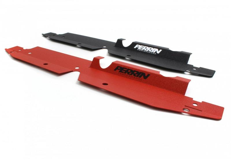 PERRIN 15-21 Subaru WRX/STI Radiator Shroud (With/Without OEM Intake Scoop) - Black