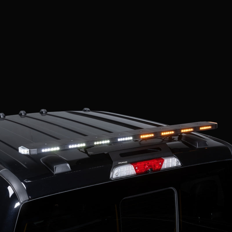 Putco for Universal 48in Tri Color Hornet Light (Amber/Blue/White) - LED Stealth Rooftop Strobe Bar