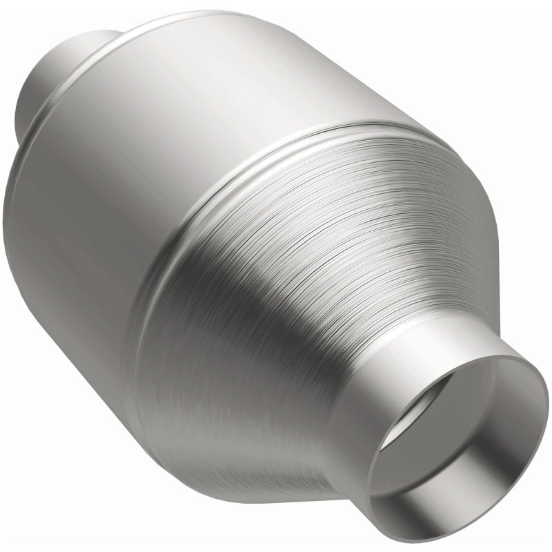 MagnaFlow 51655 Conv Univ 2.25in Inlet/Outlet Center/Center Round 3in Body L x 5in W x 8.75in Overall L - #51655