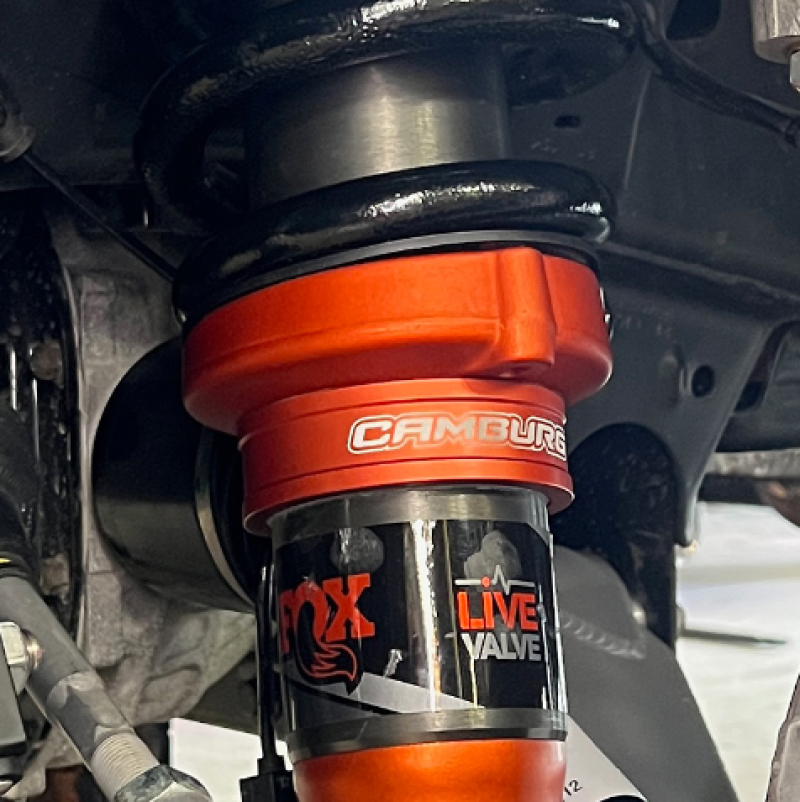 Camburg Engineering CAM-110227-ORG Front Preload Spacer Kit 1.5 in Orange for 2021-2025 Ford F-150 Raptor