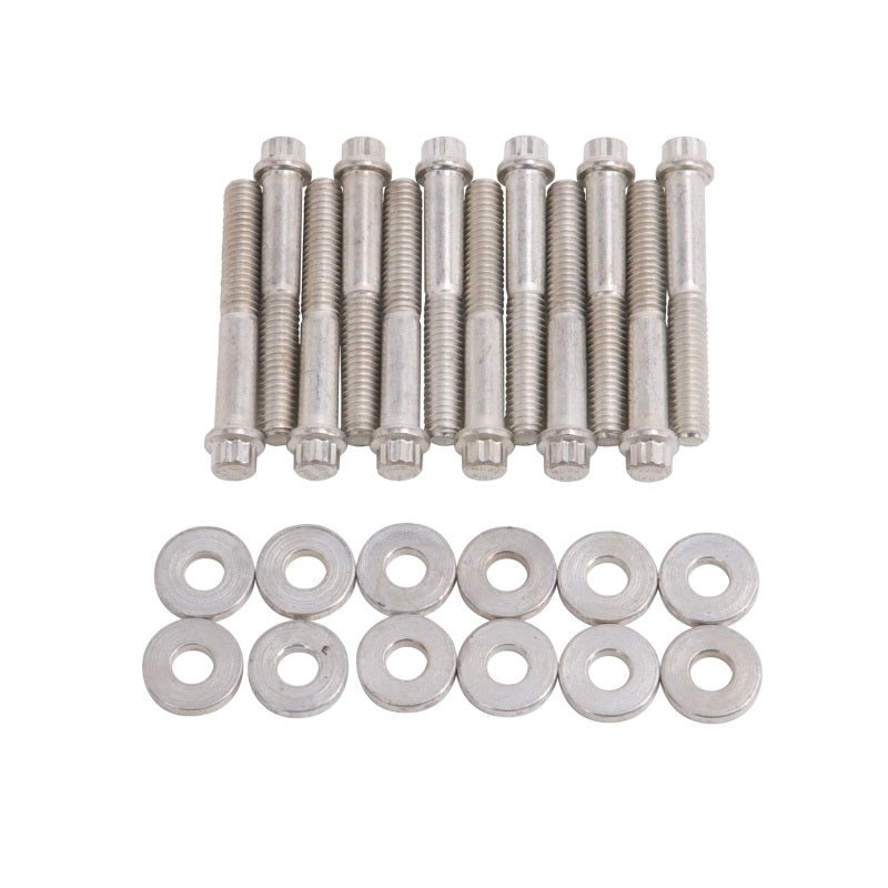 Edelbrock 8584 Plated Intake Bolt Kit for 2181