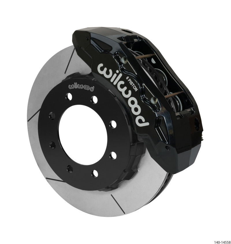 Wilwood TX6R Front Kit 15.00in Black 13-17 Ford F-250/F-350 - 4WD - #140-14558