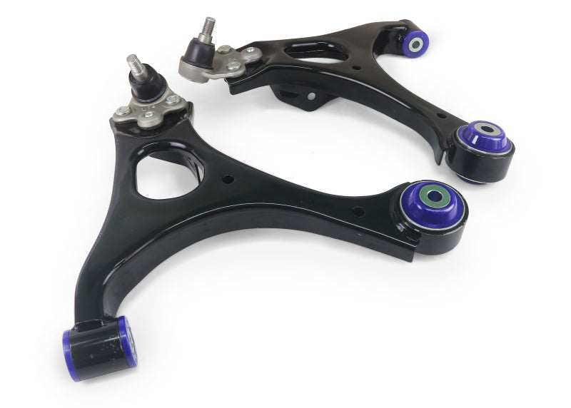 SuperPro Front Lower Control Arm Set w/Bushings
