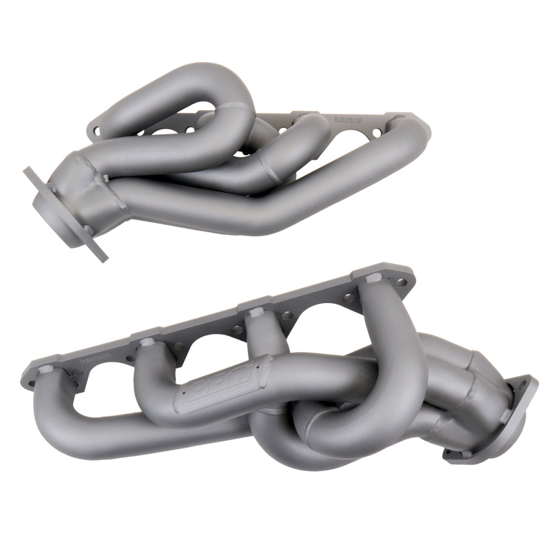BBK Performance 1512 Shorty Tuned Length Headers 1-5/8 Titanium Ceramic for 1986-1993 Ford Mustang (5.0L) Excluding GT40P Heads