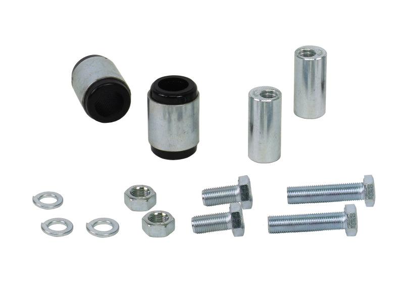 Whiteline KCA329 Rear Camber Adjustable Kit Control Arm Upper Bushings for 2009-2020 Dodge Journey, 2007-2017 Jeep Patriot, 2007-2016 Jeep Compass and More