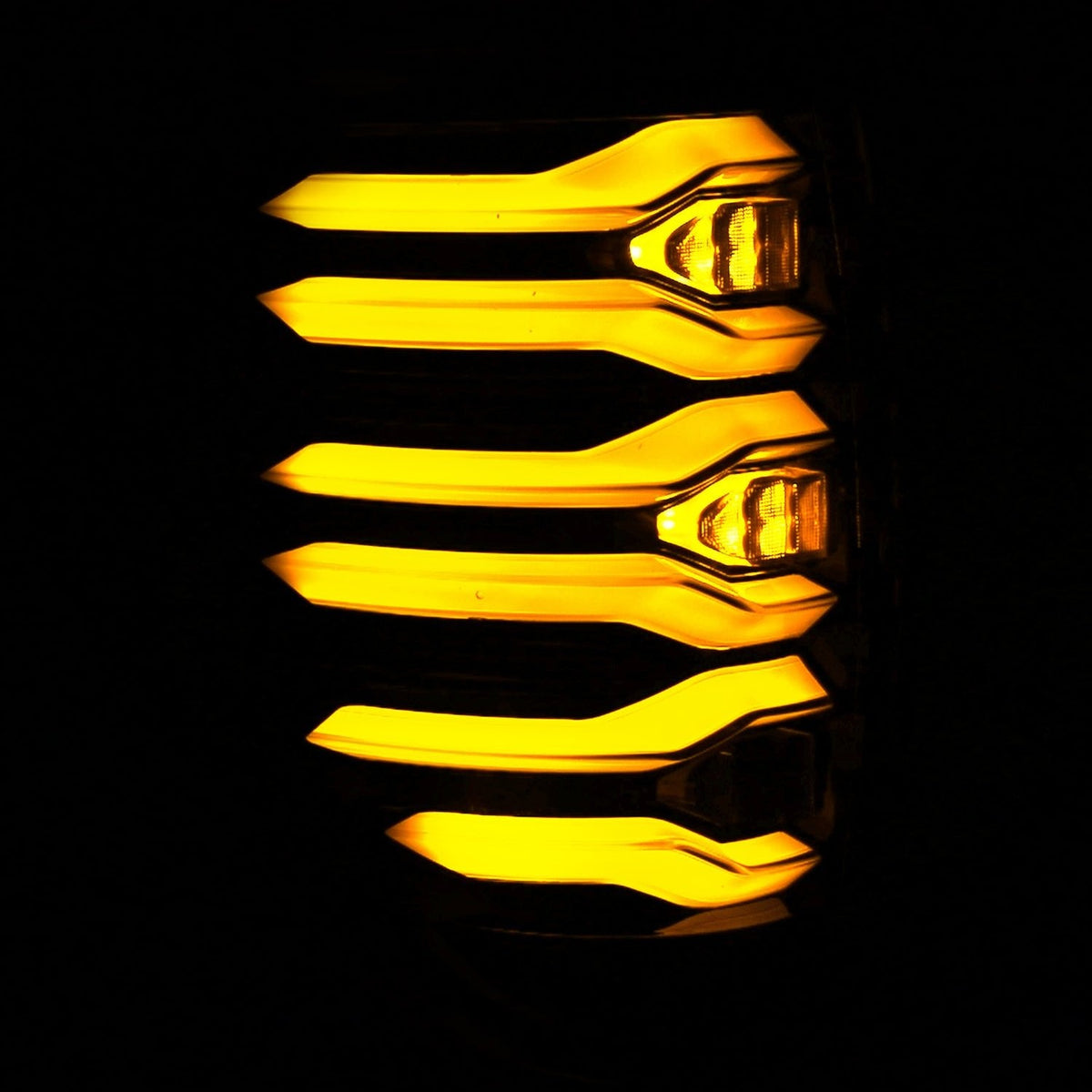 AlphaRex 653080 09-14 Ford F150 LUXX LED Taillights - AlphaBlack Housing