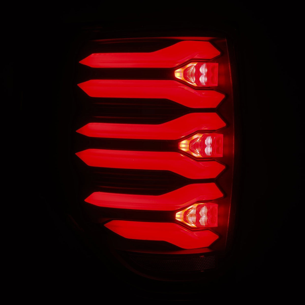 AlphaRex 653070 09-14 Ford F150 LUXX LED Taillights - Black Housing