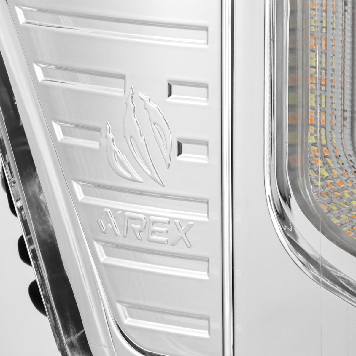 AlphaRex 880091 09-14 Ford F-150 LUXX LED Projector Headlights Plank Style Chrome w/Activation Light/Sequential Signal/DRL