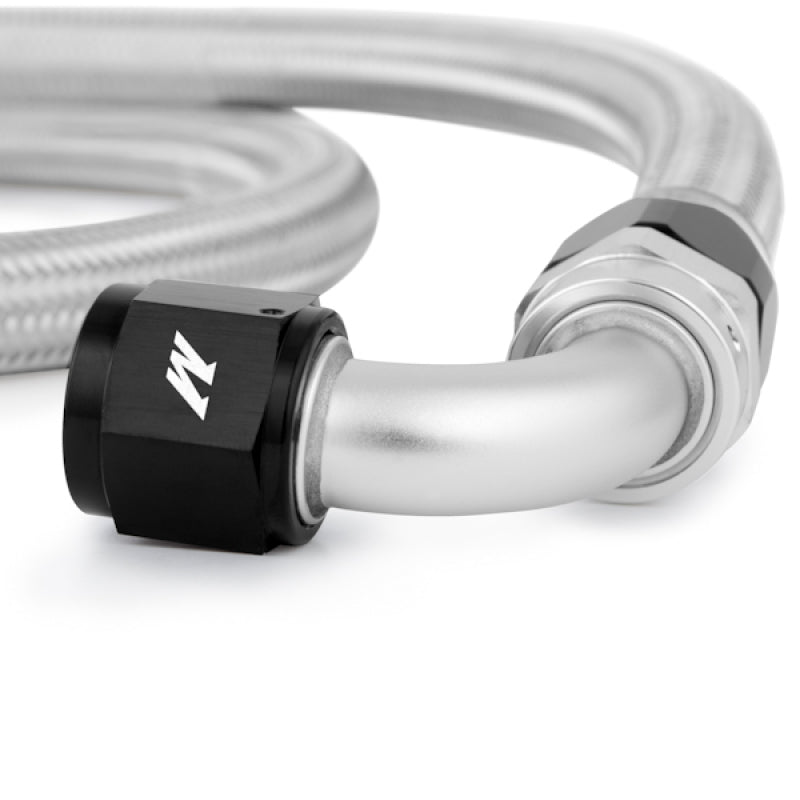 Mishimoto 5 Ft Stainless Steel Braided Hose w/ -10AN Fittings - #MMSBH-10-5