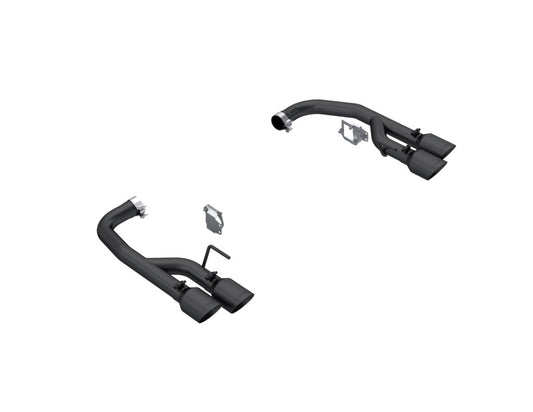 MBRP 2024 Ford Mustang GT 5.0L 2.5in Axle-Black Tips - Black-Coated AL