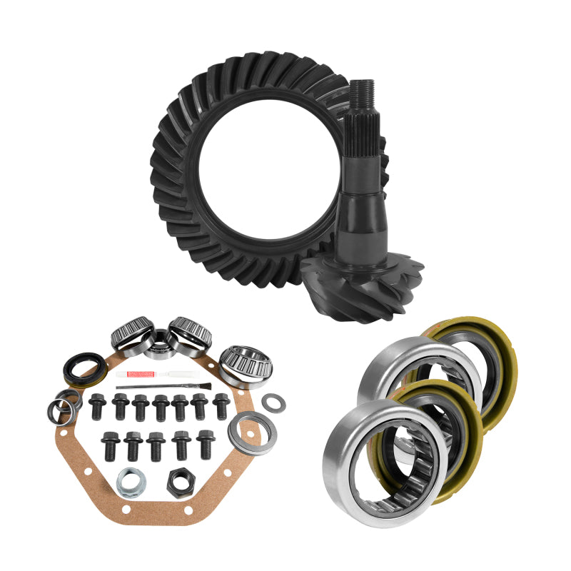 Yukon Gear & Axle YGK2083 ZF 9.25in CHY 3.55 Rear Ring & Pinion Install Kit Axle Bearings and Seal
