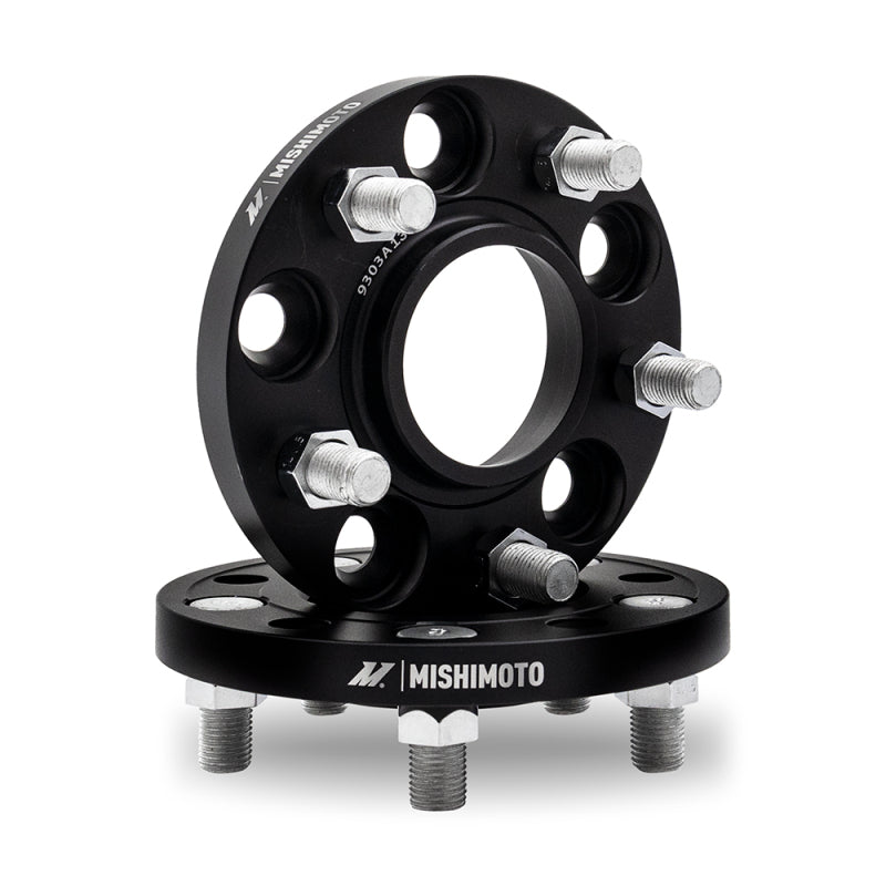 Mishimoto Wheel Spacers - 5x120 - 67.1 - 20 - M14 - Black - #MMWS-010-200BK