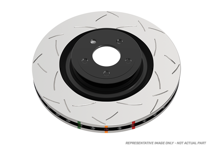 DBA 01-10 Chrysler PT Cruiser Front 4000 Series Slotted Rotor