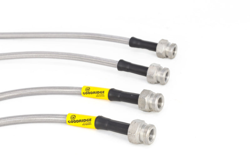 Goodridge 89-91 Honda Civic/CRX (w/Rear Drum) SS Brake Line Kit 20013