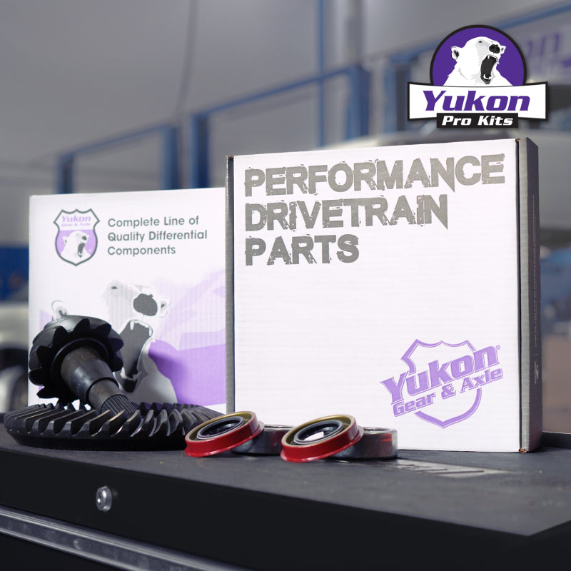 Yukon Gear & Axle YGK2083 ZF 9.25in CHY 3.55 Rear Ring & Pinion Install Kit Axle Bearings and Seal