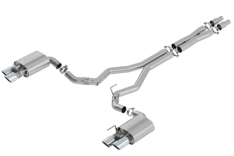 Borla 140743 Cat-Back Exhaust System ATAK for 2018-2023 Ford Mustang GT (5.0L)