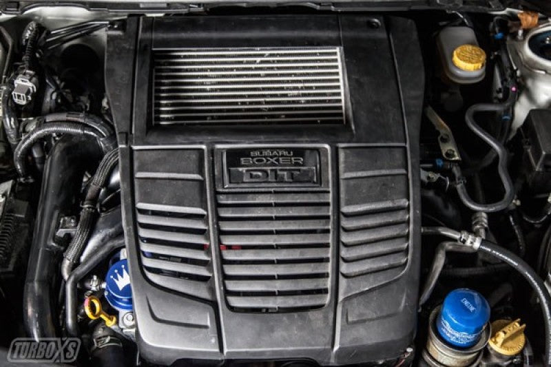 Turbo XS 2015-2021 Subaru WRX Billet Aluminum Vacuum Pump Cover - Blue