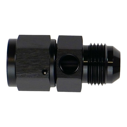 DeatschWerks 10AN Male Flare to Female Flare Swivel with 1/8th NPT