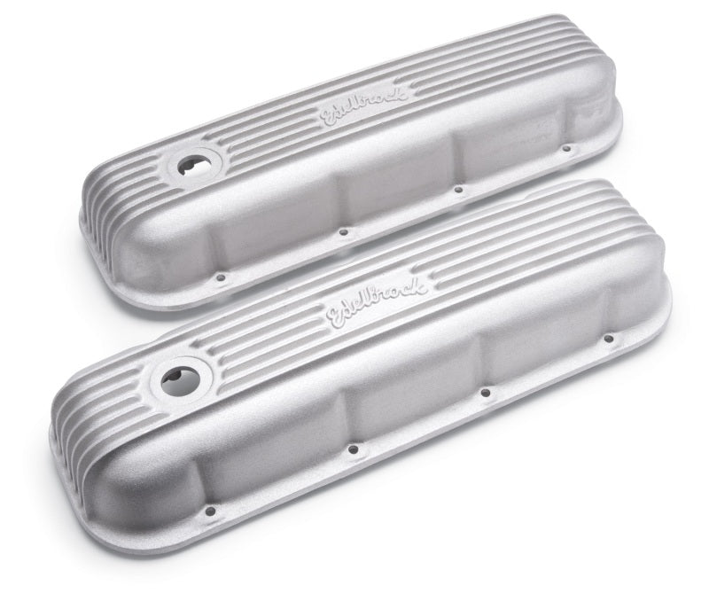 Edelbrock 41859 Valve Cover Classic Series Chevrolet 1965 and Later 396-502 V8 Satin