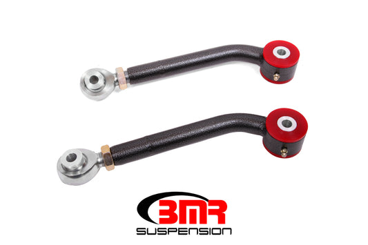 BMR 2008-2023 Challenger Upper Trailing Arms with Single Adj. Poly/Rod Ends - Black Hammertone