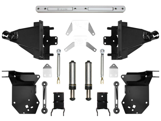 ICON 2017+ Ford Raptor Rear Hydraulic Bump Stop Kit