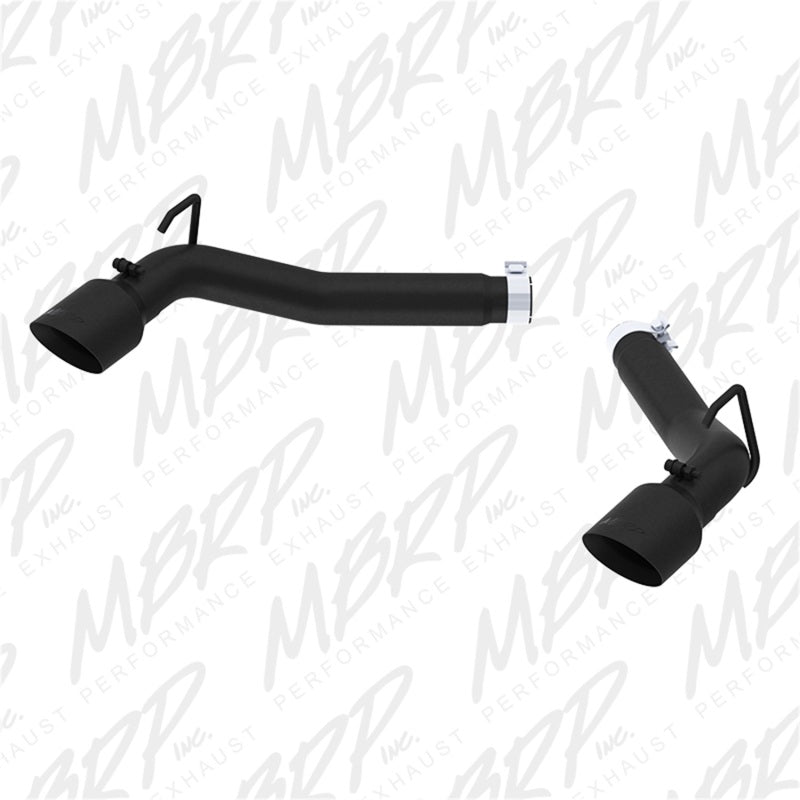 MBRP S7019BLK Cat-Back Exhaust System - 2010-2015 Chevrolet Camaro | Black Coated