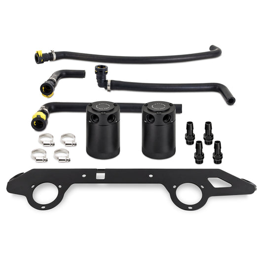 Mishimoto 2023+ Ford Bronco 2.7L Baffled Oil Catch Can System - #MMBCC-BR27-23S
