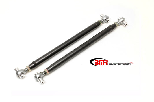 BMR 1964-1972 A-Body Double Adj. Offset Lower Control Arms - Black Hammertone