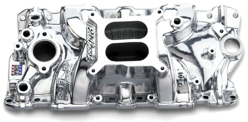Edelbrock 27011 SBC Performer EPS Polished Manifold