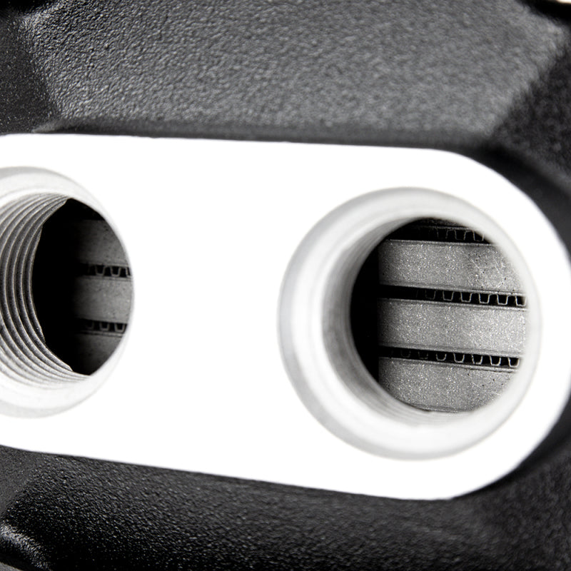 Mishimoto Universal Air-To-Water Intercooler Dual Pass (1500hp) - Opposite Side Inlet/Outlet - #MMINT-A2W-DPR-3