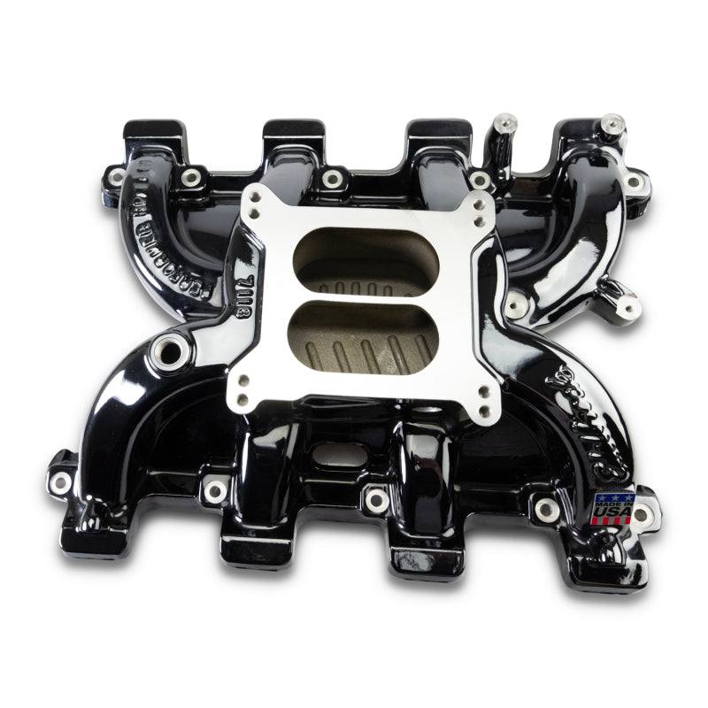 Edelbrock 71187-BP Chevrolet LS1 Performer RPM Intake Manifold Only - Black Plasma Finish