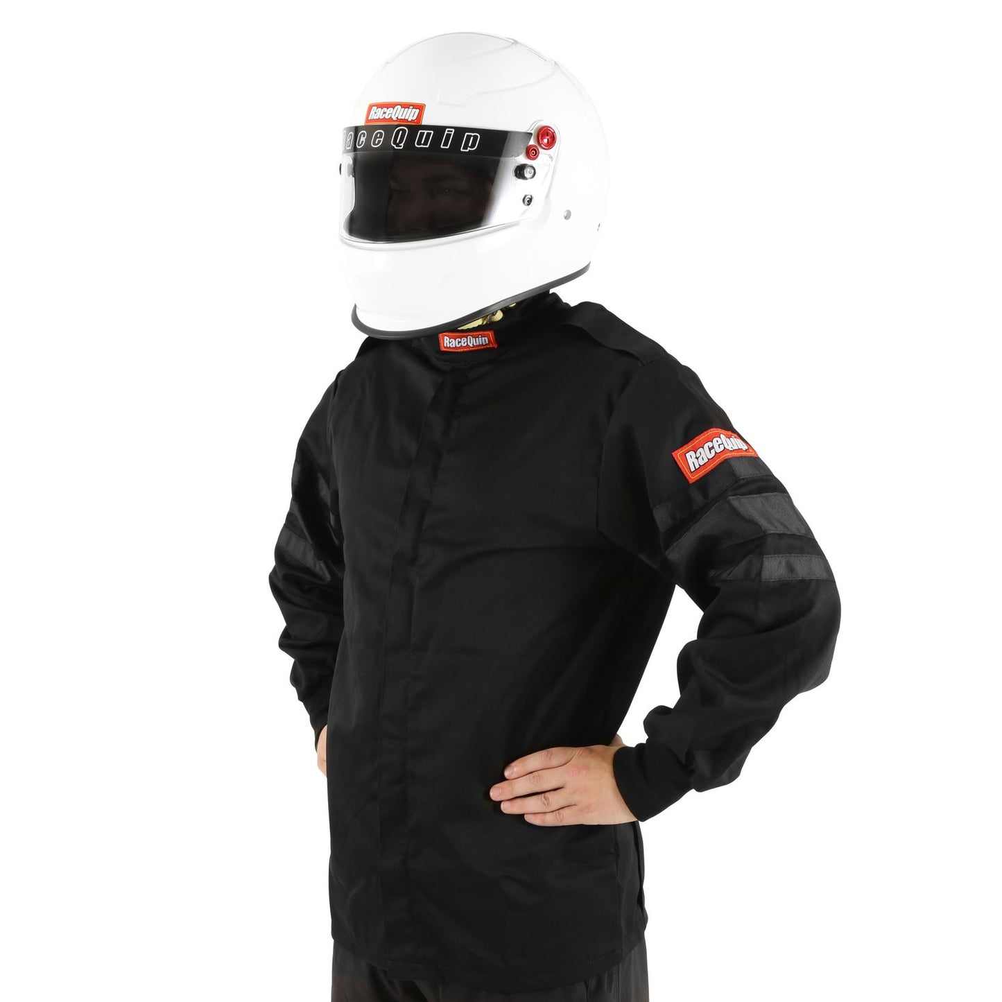 RaceQuip 111007 Black SFI-1 1-Layer Jacket - 2XL