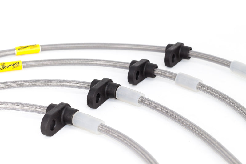 Goodridge 99-00 Honda Civic Si (w/Rear Disc) SS Brake Line Kit 20021