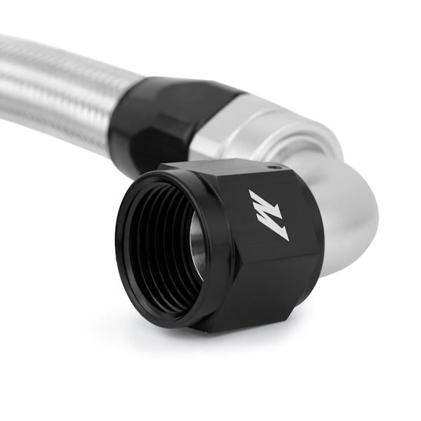 Mishimoto 4 Ft Stainless Steel Braided Hose w/ -10AN Fittings - #MMSBH-10-4
