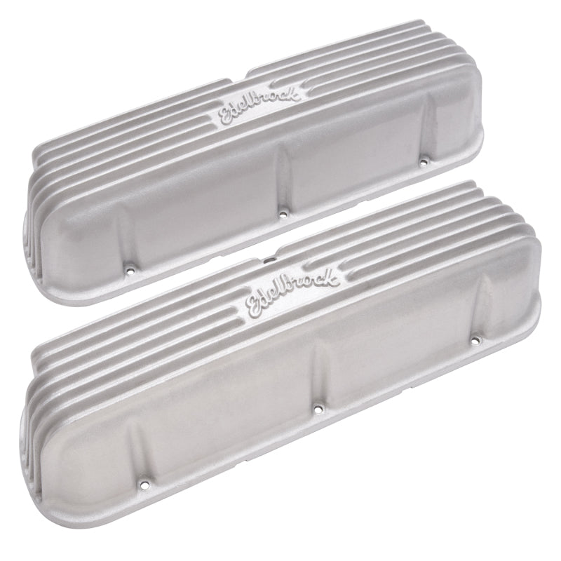 Edelbrock 41609 Valve Cover Classic Series Ford 1962-1995 221 351W V8 Satin