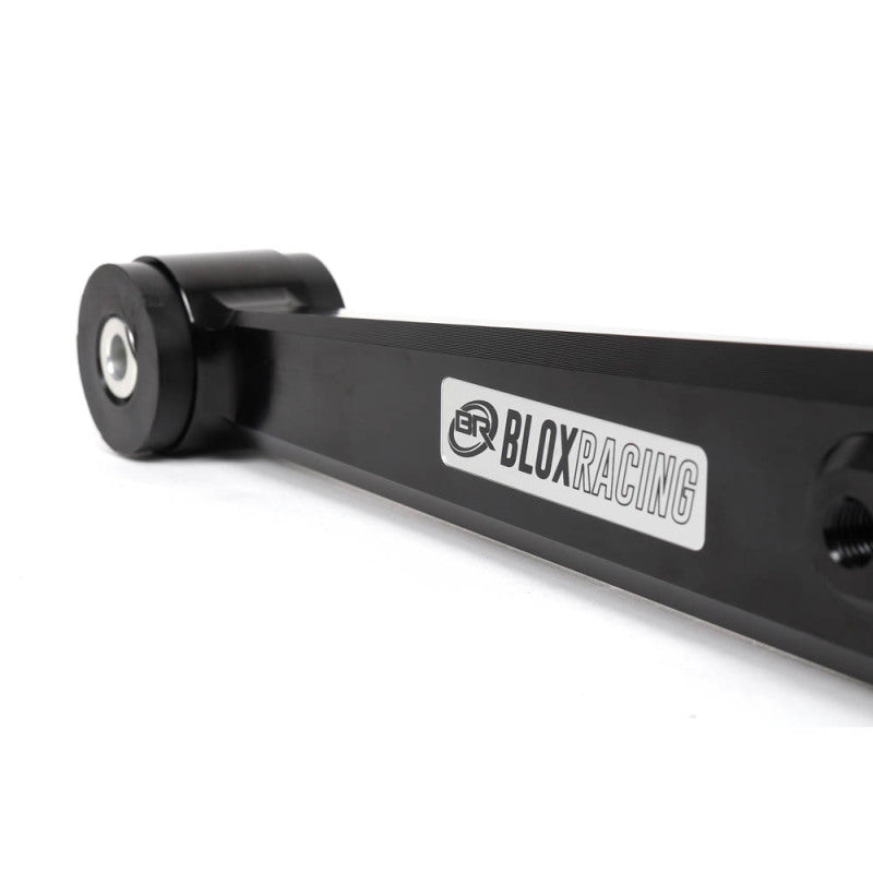 BLOX Racing V2 Billet Rear Lower Control Arms Poly Bushings 96-00 Honda Civic - Black BXSS-21204-BK-V2