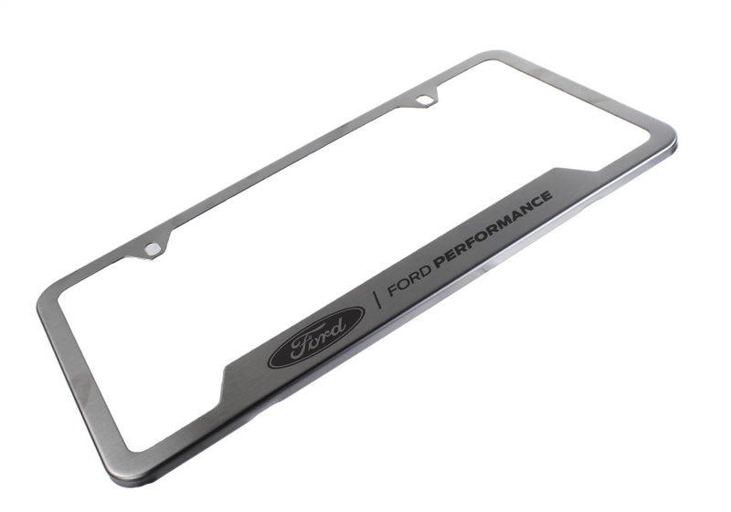 Ford Racing Stainless Steel for Ford Performance License Plate Frame