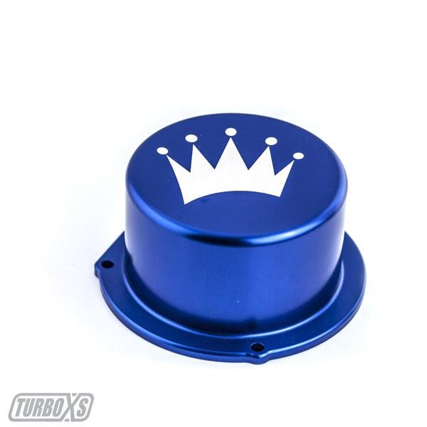 Turbo XS 2015-2021 Subaru WRX Billet Aluminum Vacuum Pump Cover - Blue