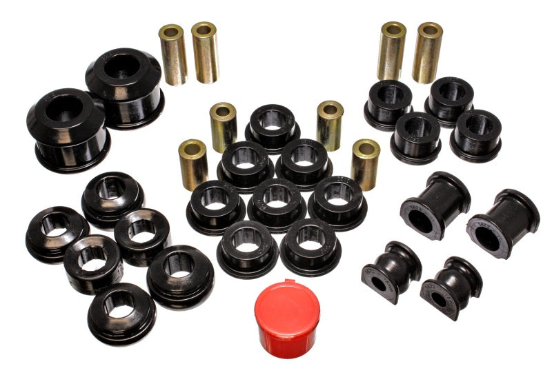 Energy Suspension for 02-05 Civic Si Black Hyper-Flex Bushing Set 16.18112G