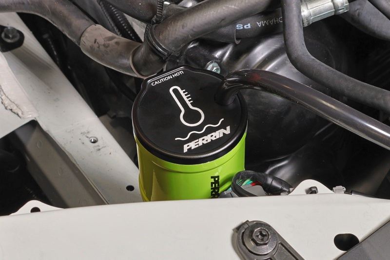 PERRIN 02-26 Subaru WRX / 04-21 STI / 13-26 BRZ/GR86/FRS/86 Coolant Overflow Tank - Neon Yellow