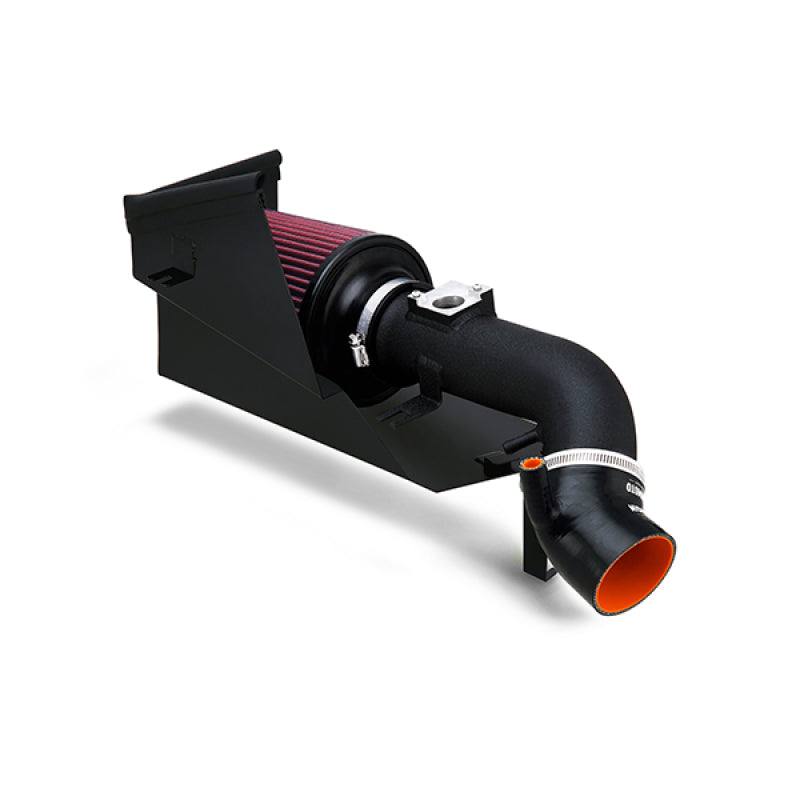 Mishimoto 06-11 Honda Civic Si Performance Air Intake w/ Heat Shield - Wrinkle Black - #MMAI-CIV-06SIHWBK