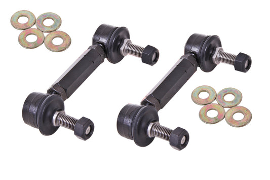BMR 15-26 S550 Mustang Rear Sway Bar End Link Kit - Black