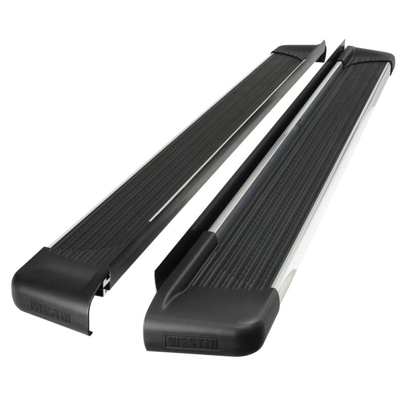 Westin 27-64760 SG6 Polished Aluminum Running Boards 83 in Polished