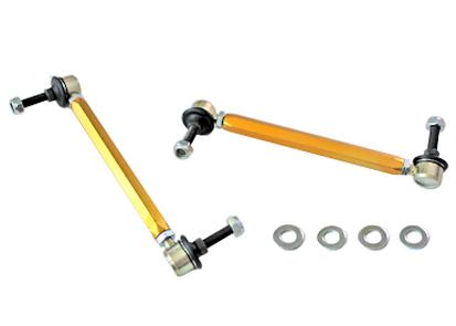 Whiteline KLC106 Front Sway Bar Link Kit Adjustable Ball End Links